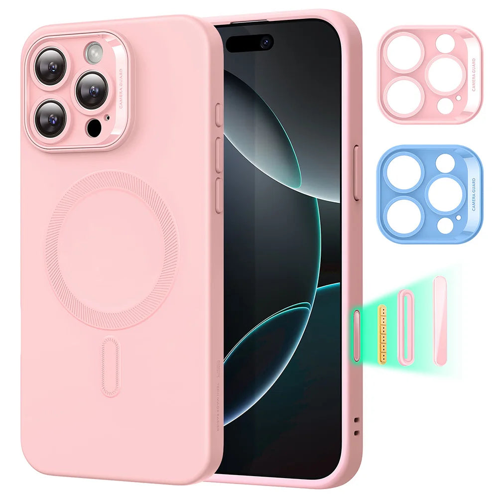 ESR for iPhone16 Case with MagSafe Camera Control Supports Magnetic Charging Shockproof Silicone Case For iPhone 16 Pro Max