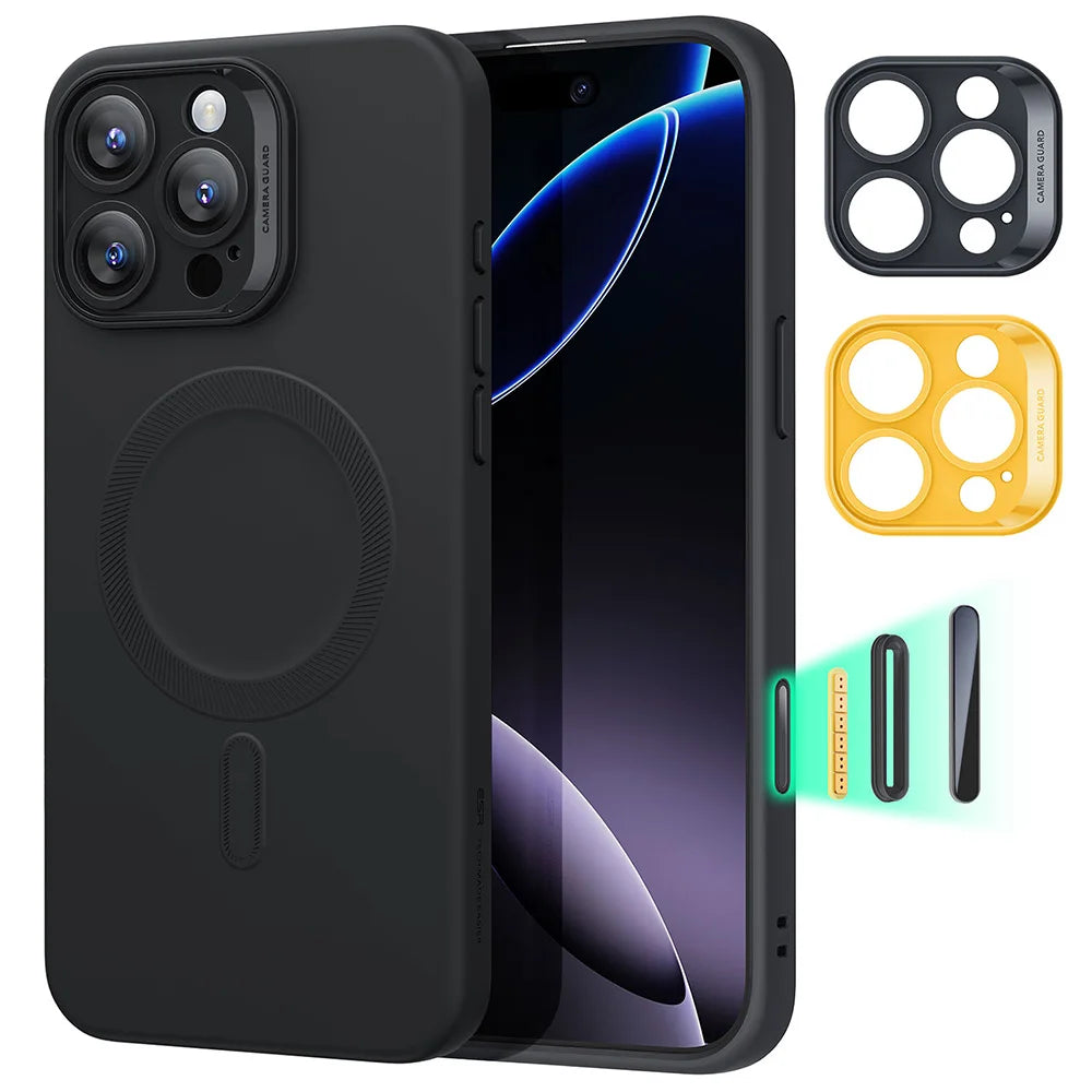 ESR for iPhone16 Case with MagSafe Camera Control Supports Magnetic Charging Shockproof Silicone Case For iPhone 16 Pro Max