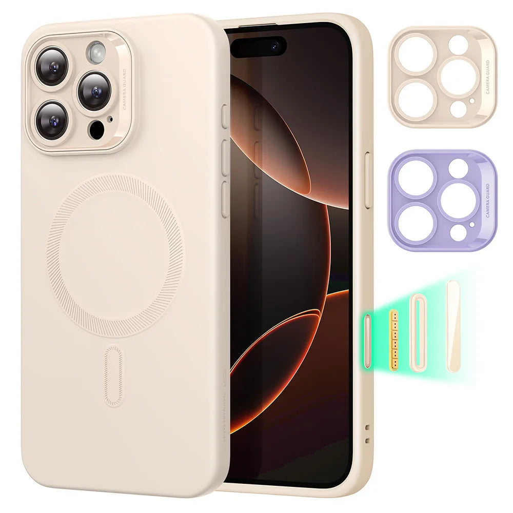 ESR for iPhone16 Case with MagSafe Camera Control Supports Magnetic Charging Shockproof Silicone Case For iPhone 16 Pro Max