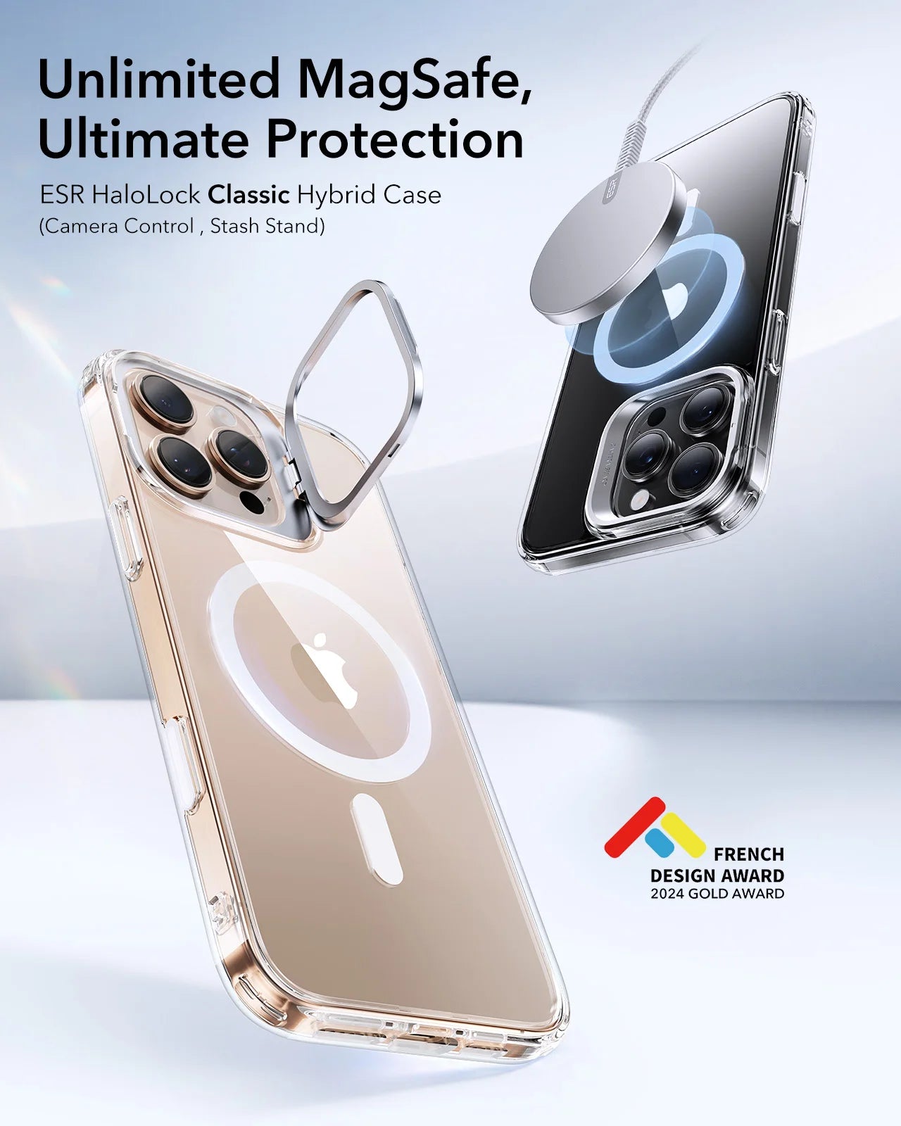 ESR for iPhone 16 Pro Max Case Camera Control with MagSafe Military-Grade Protective Case Camera Stand Phone Case for iPhone 16