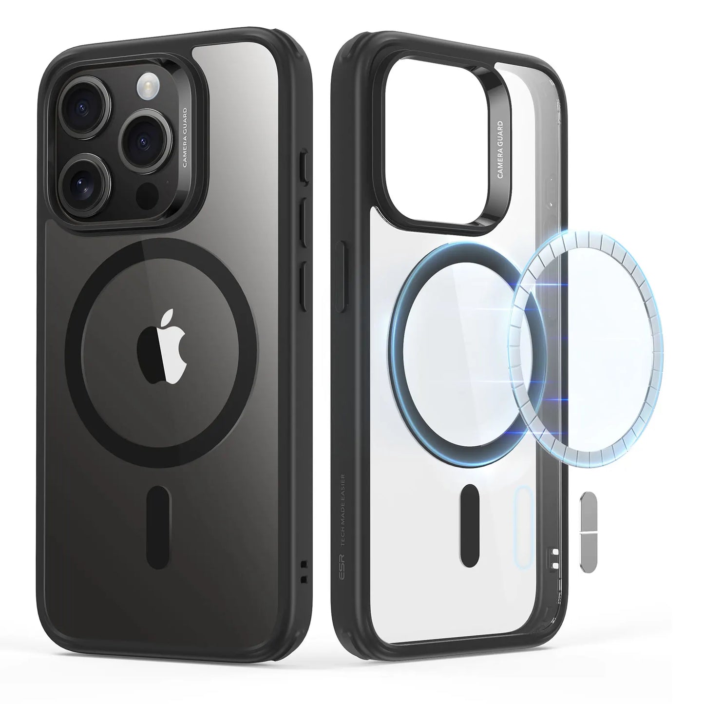 ESR for iPhone 15/16 Pro Max MagSafe Case for Classic Hybrid Case with HaloLock for iPhone 15/16 Plus Shockproof Back Cover